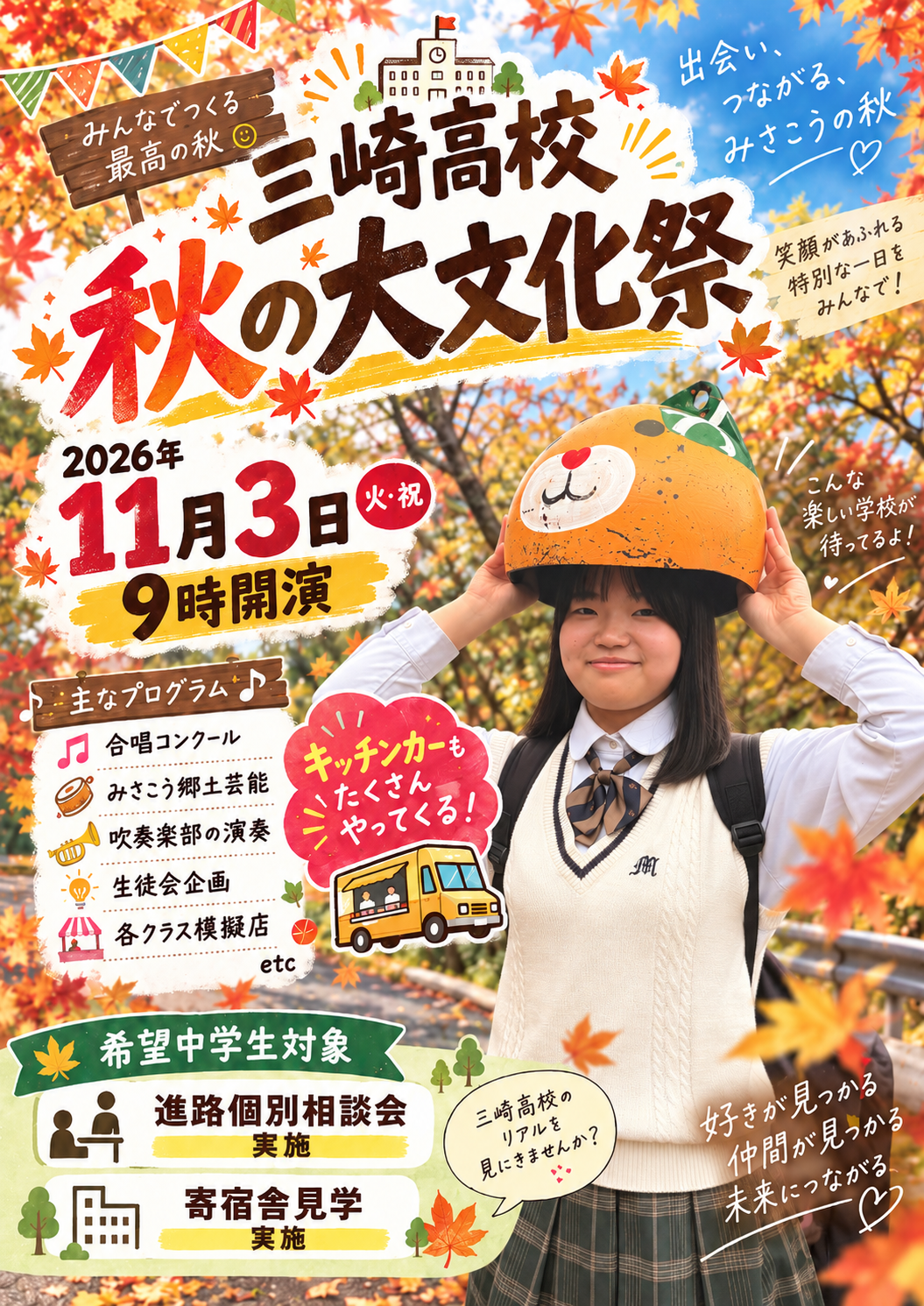 R8文化祭ポスター（県内用）_ラフ